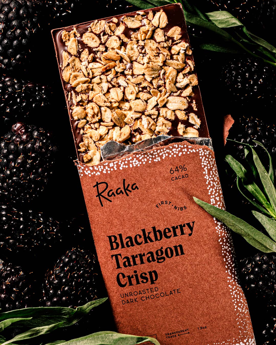 Blackberry Tarragon Chocolate