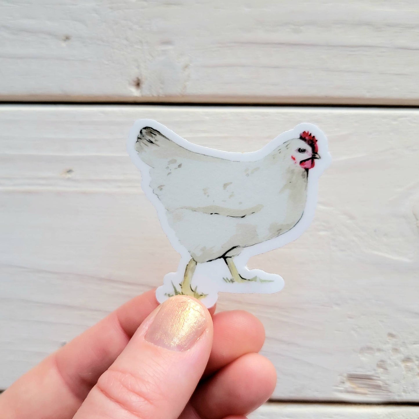 Chicken Vinyl Sticker