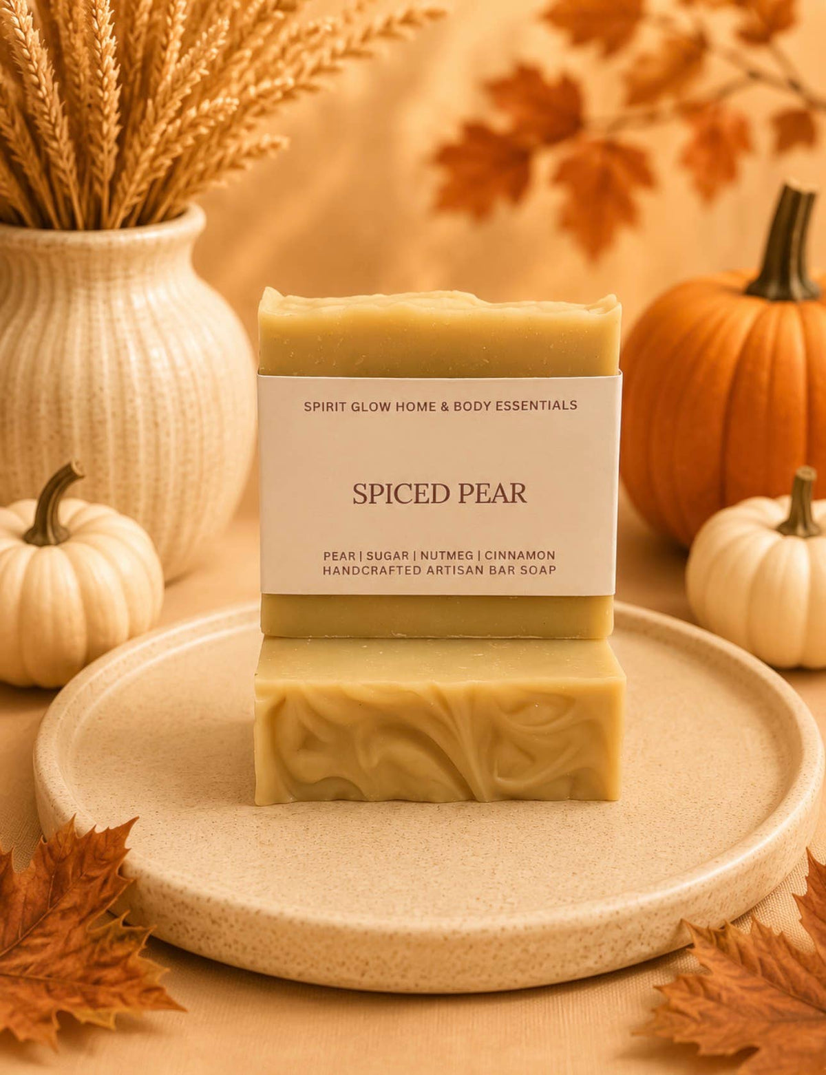 Spiced Pear  - Artisan Soap Bar 