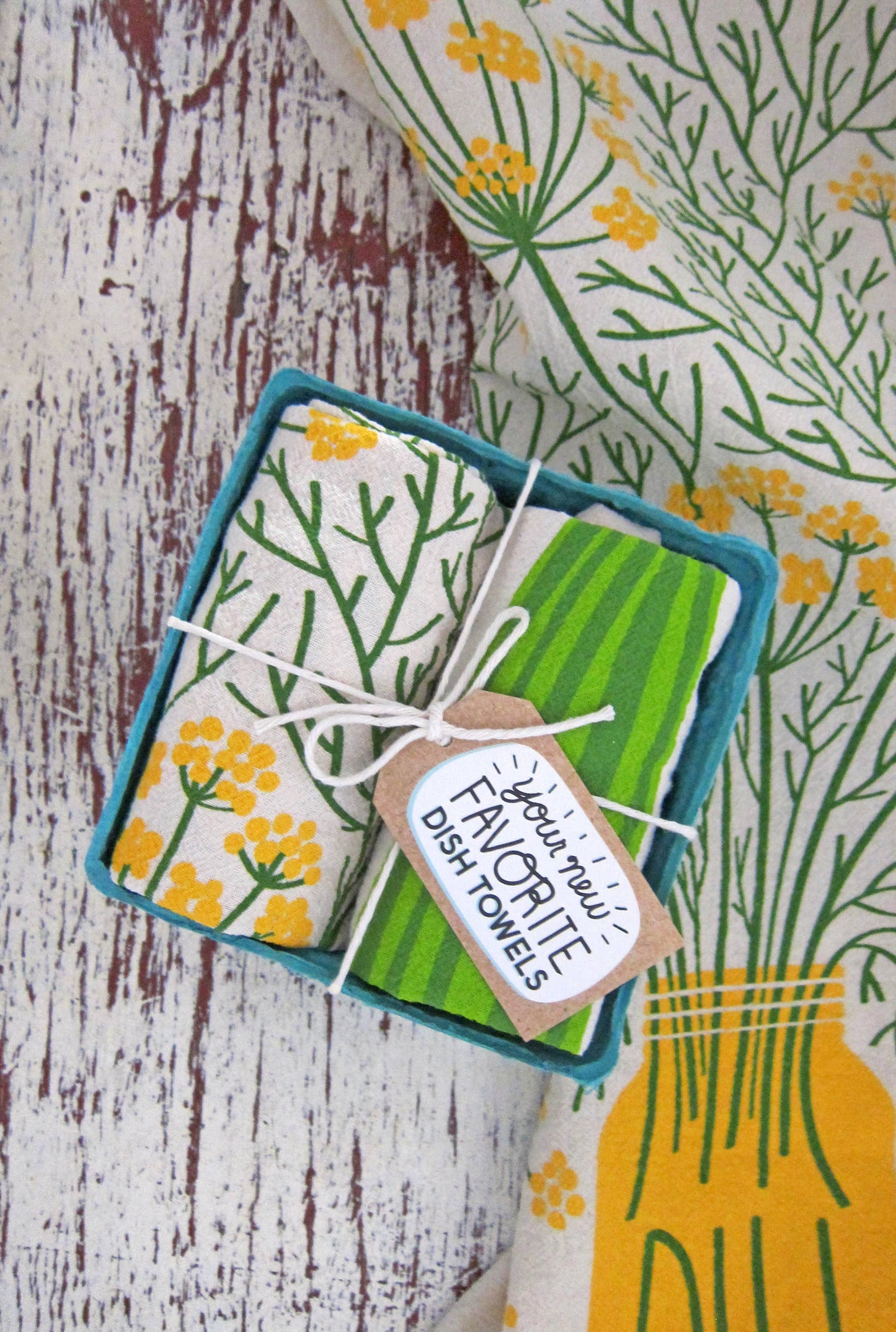 Big Dill Tea Towel Set