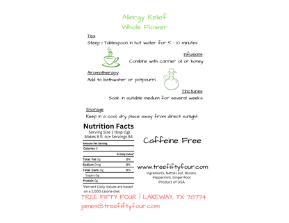 Allergy Relief Herbal Blend
