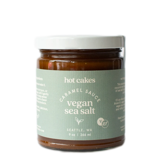 Vegan Sea Salt Caramel Sauce