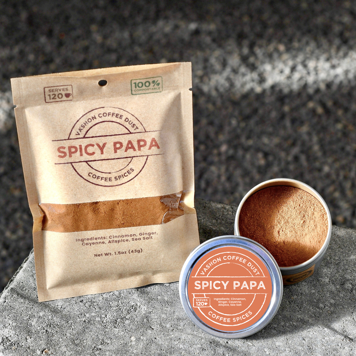Spicy Papa Coffee Dust
