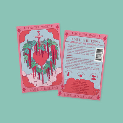 Love Lies Bleeding Tarot Garden