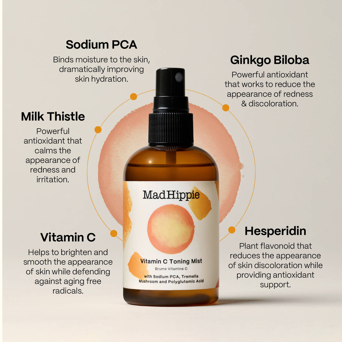 Mad Hippie Vitamin C Toning Mist
