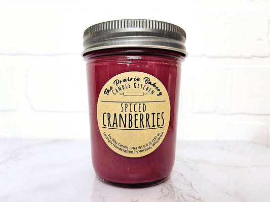 Spiced Cranberries Soy Wax Candle