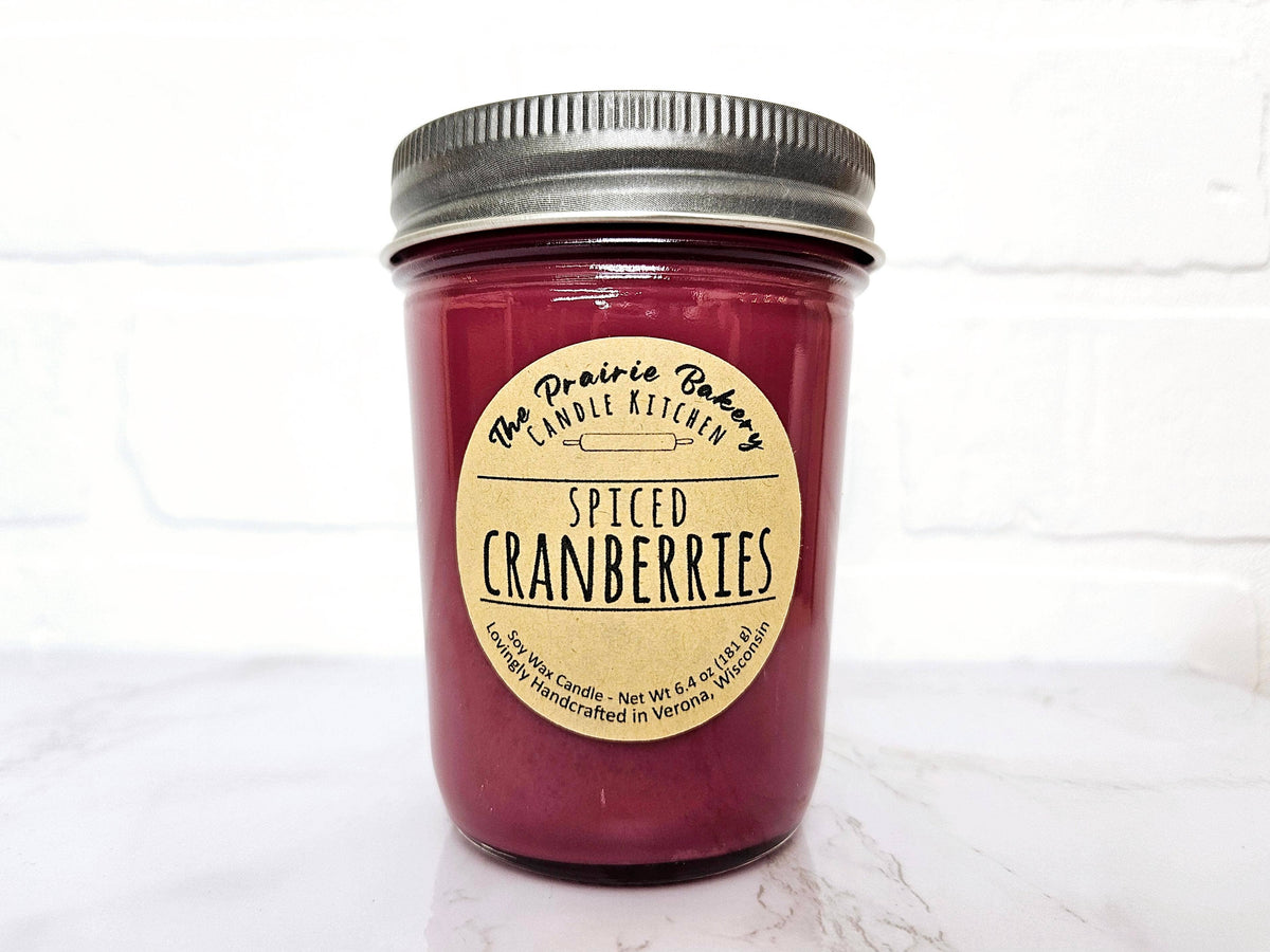 Spiced Cranberries Soy Wax Candle