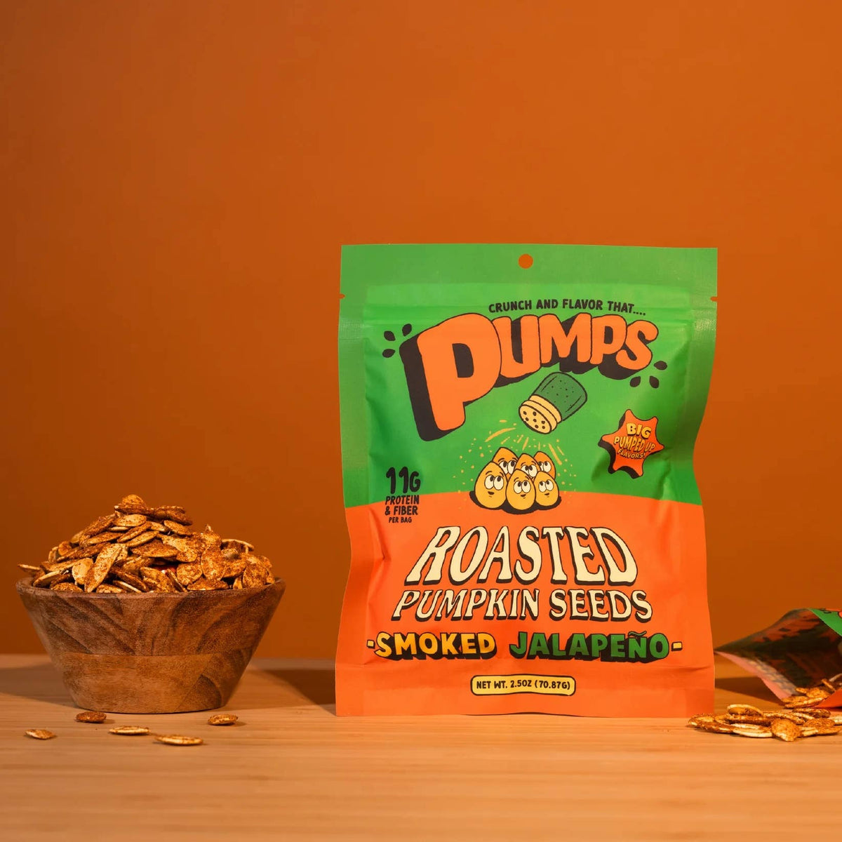 Smoked Jalapeño Roasted Pumpkin Seeds