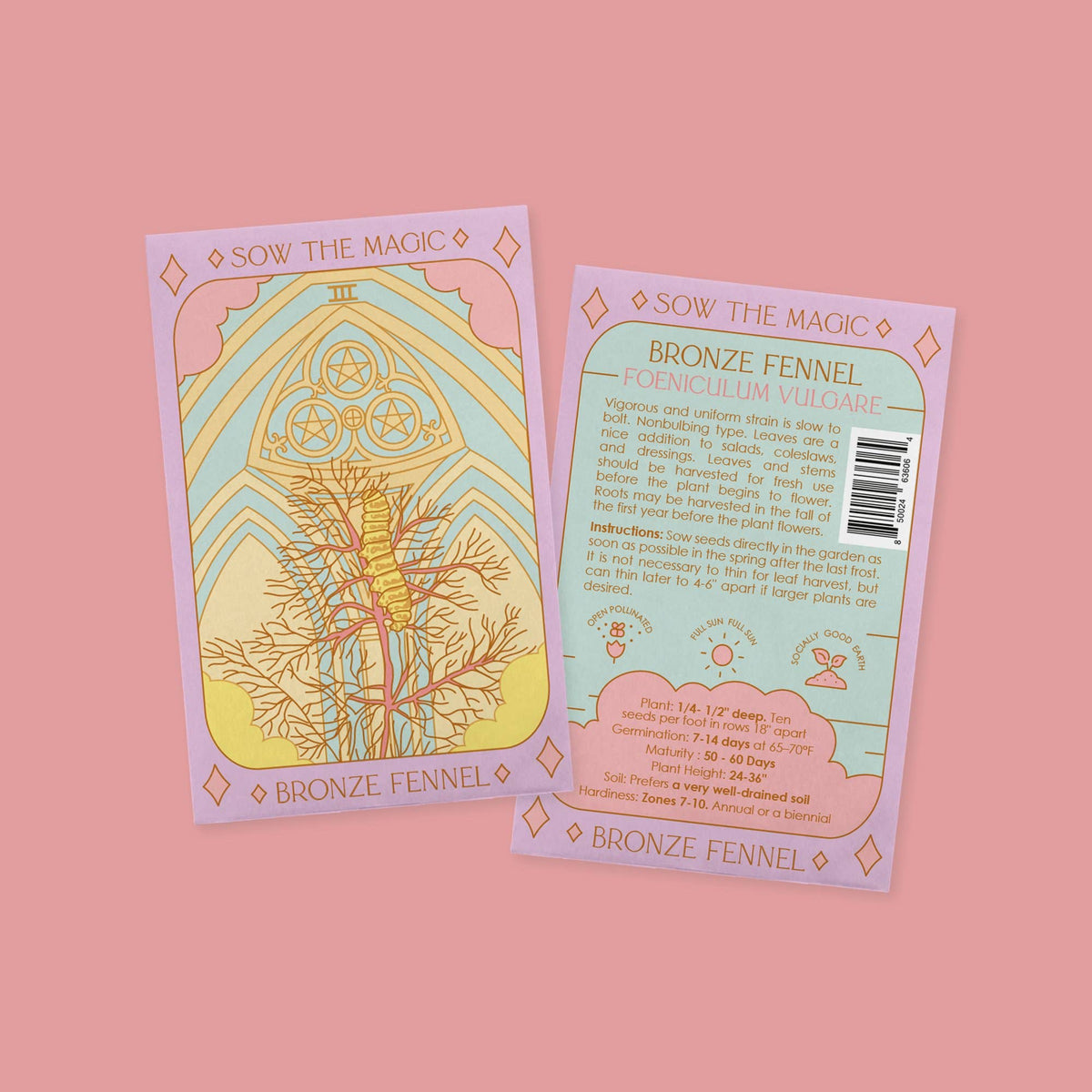 Bronze Fennel Tarot Garden