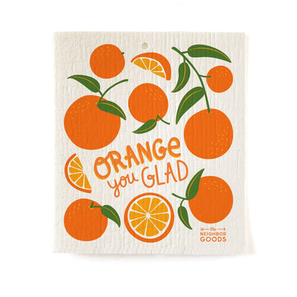 Fruit Stand (Lemon, Orange, Cherry), Sponge Cloth Set