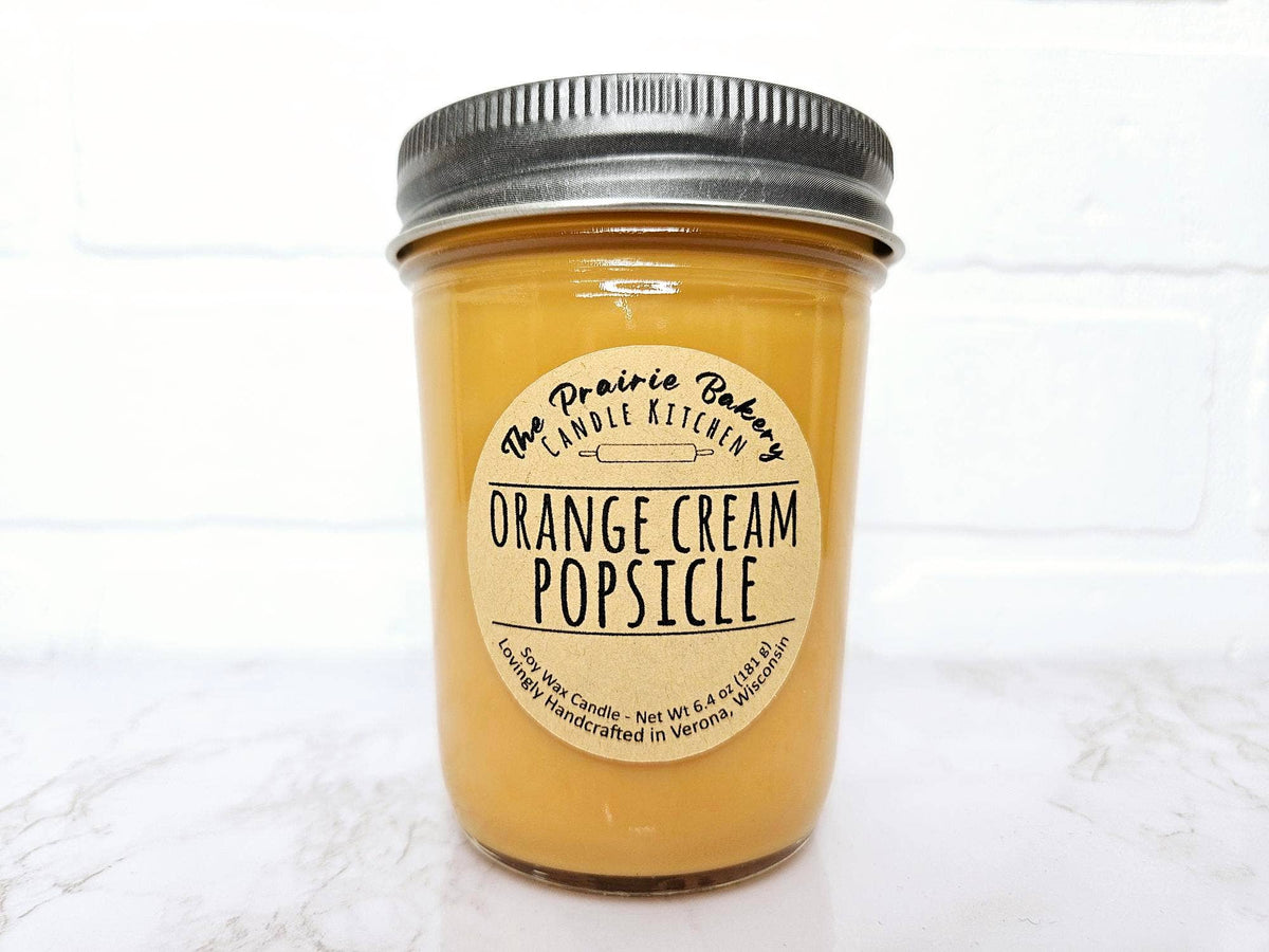 Orange Cream Popsicle Soy Wax Candle