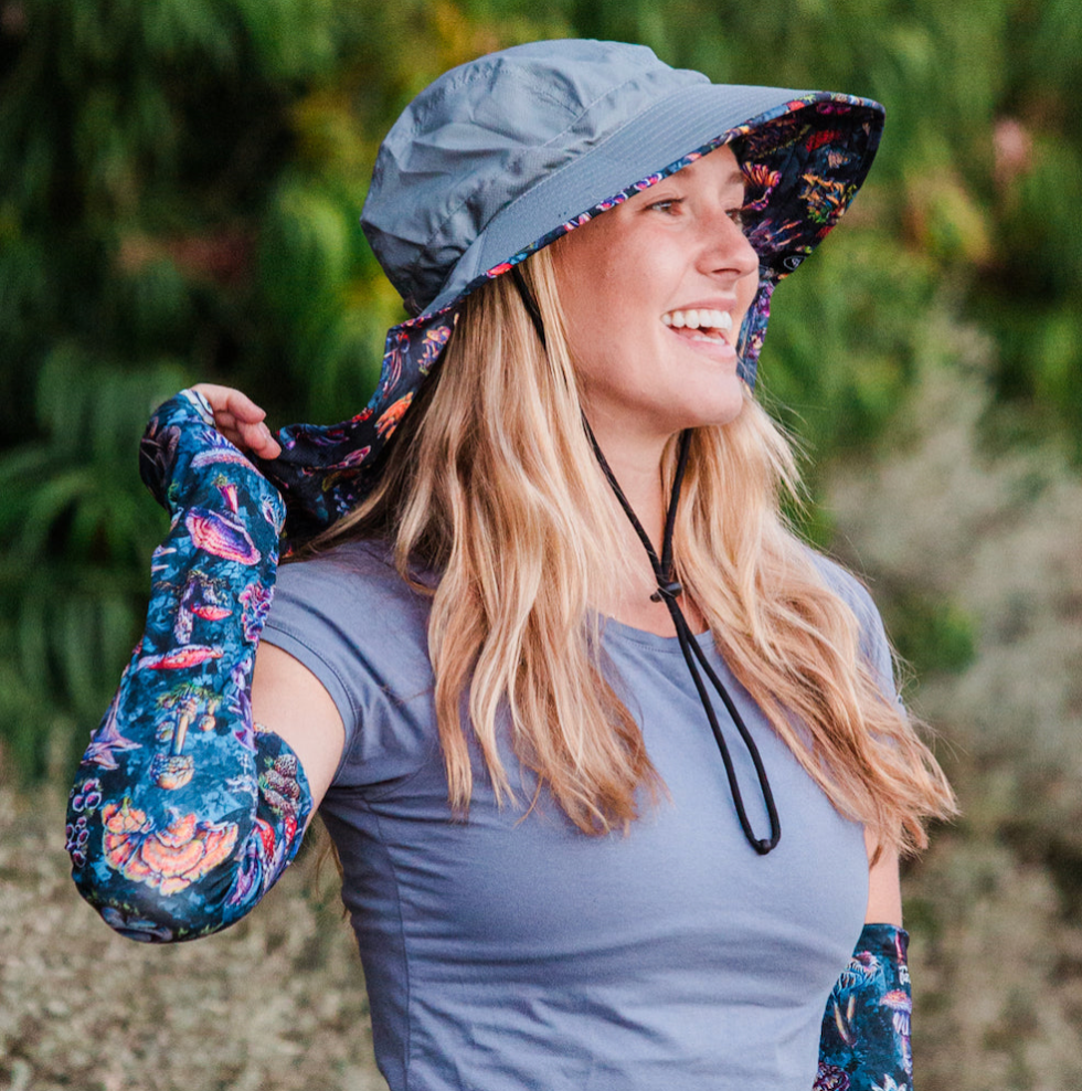 Fungi Foragers Sun Hat