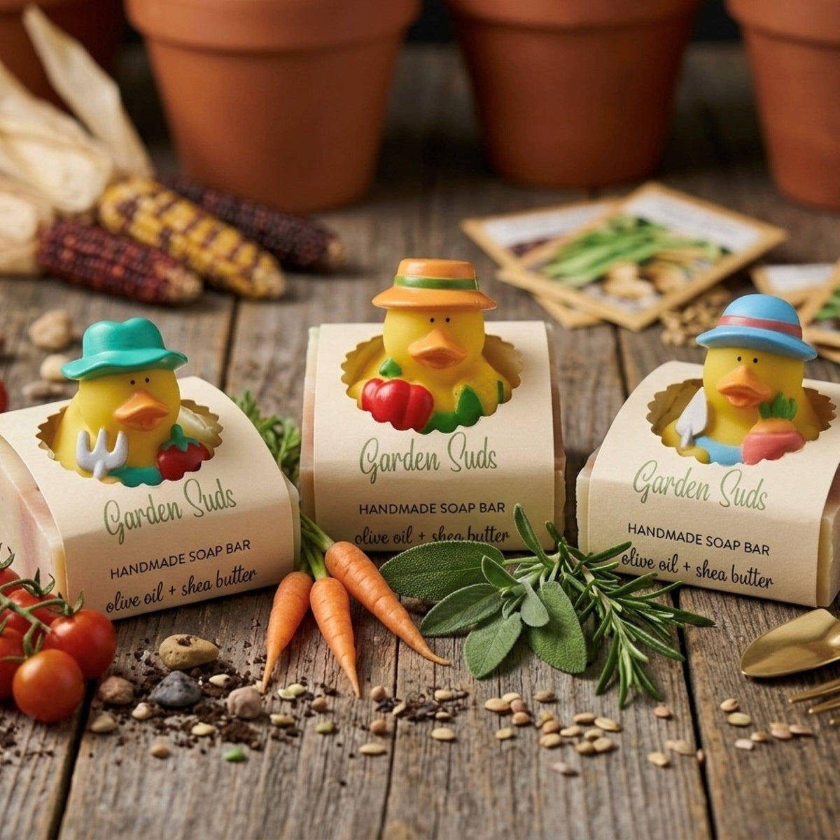 Garden Suds Handmade Novelty Soap Bar