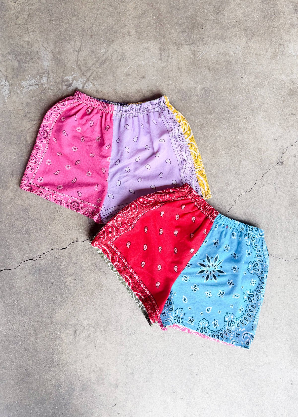 Bandana Pieced Short