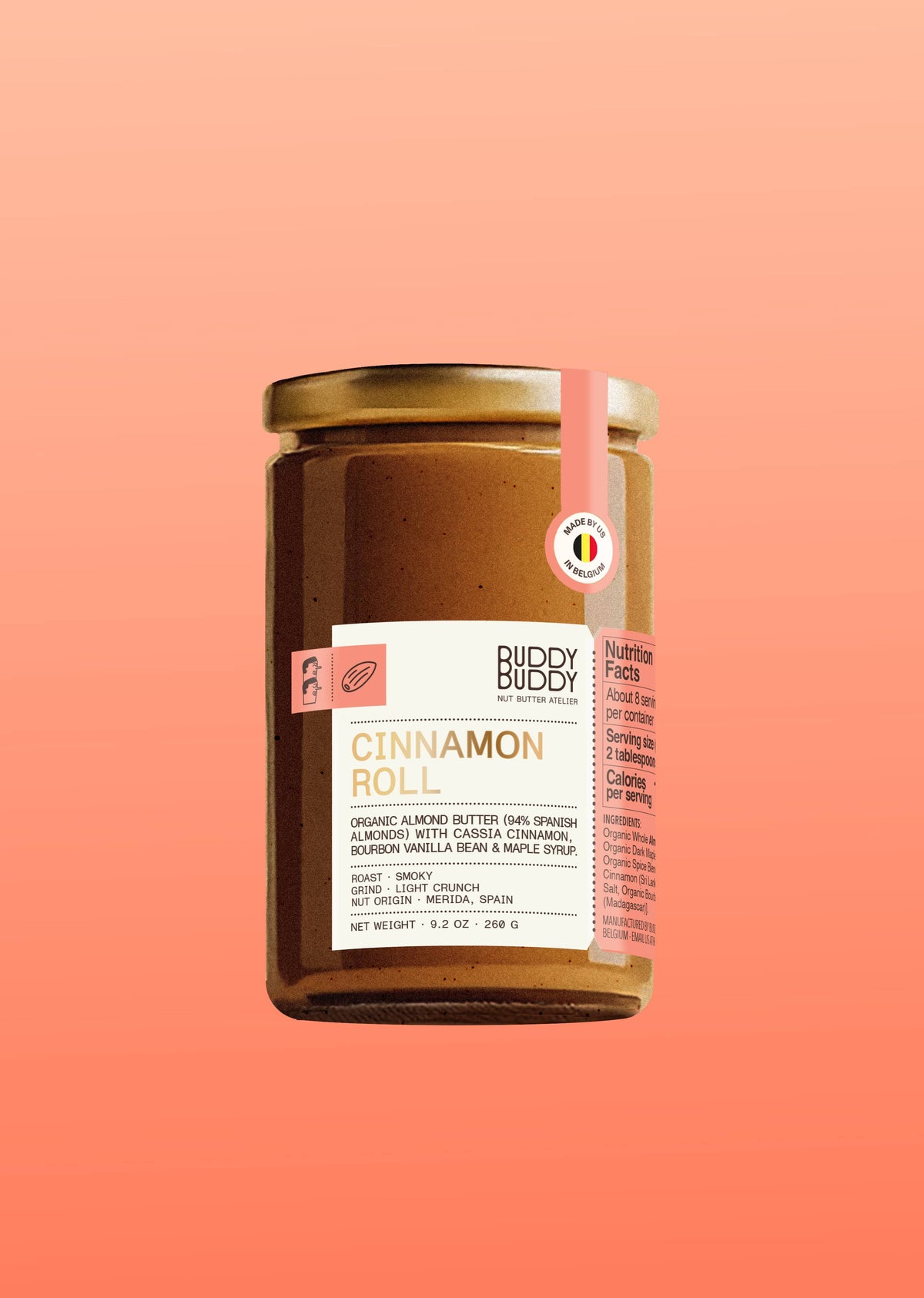 Organic Cinnamon Roll Nut Butter