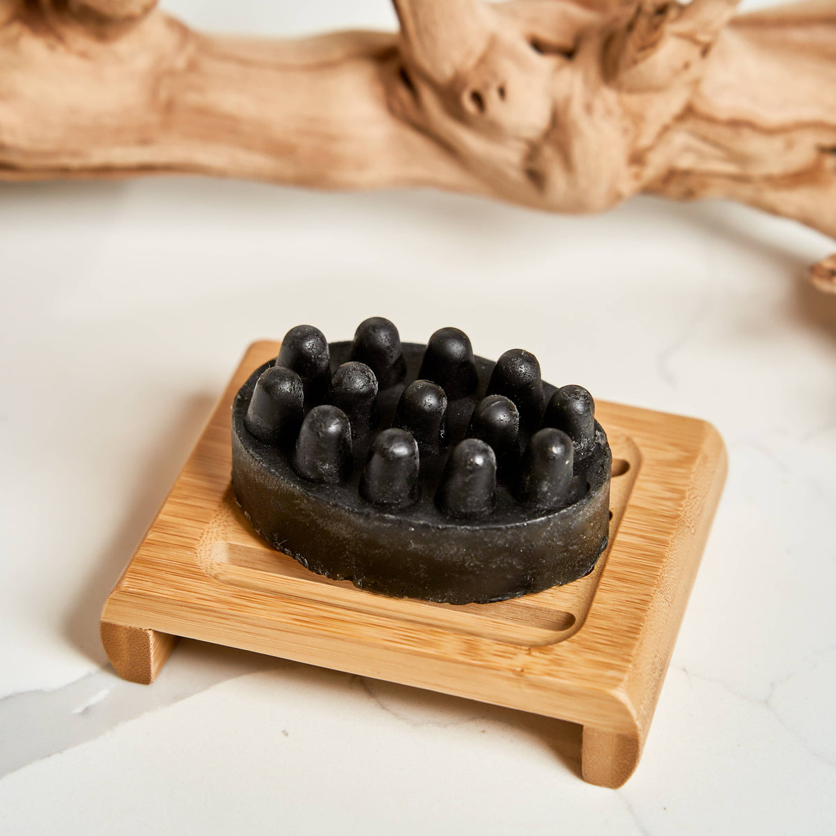 Slotted Bamboo Soap Lift
