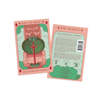 Paul Robeson Tomato Tarot Garden