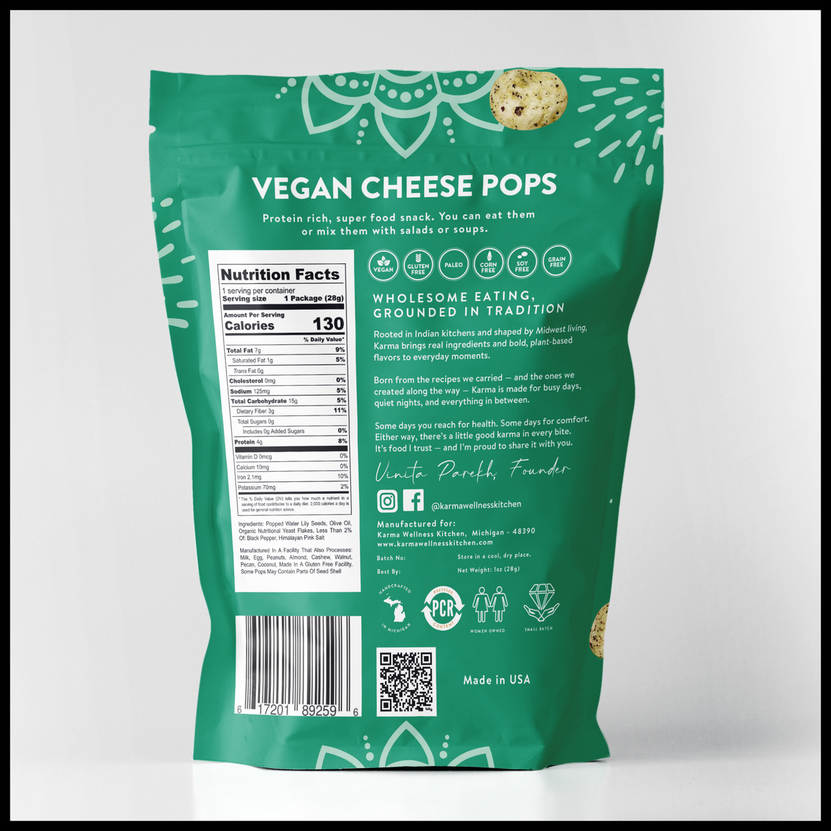 Vegan Cheese Lily Seed Pops
