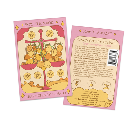Crazy Cherry Tomato Tarot Garden