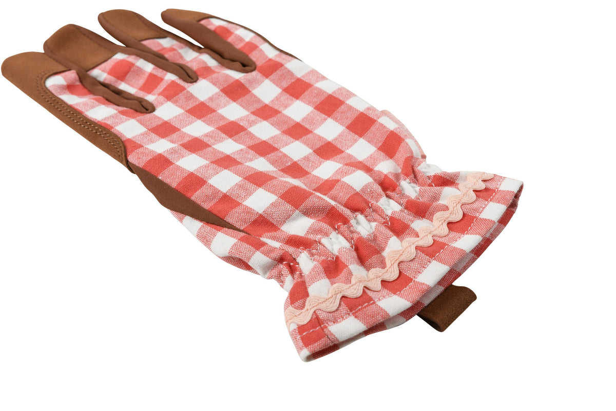 Red Check Gloves