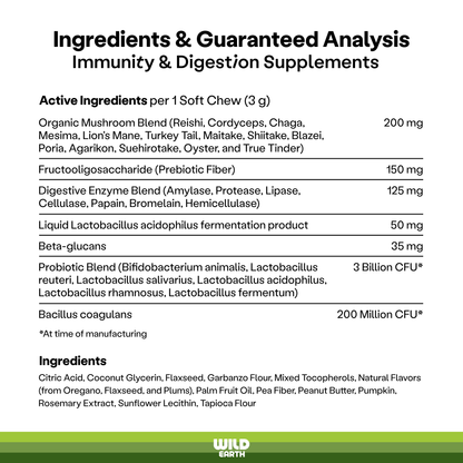 Immunity & Digestion Dog Supplements