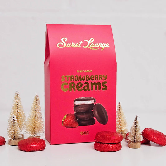 Plant-Based Chocolate Strawberry Creams