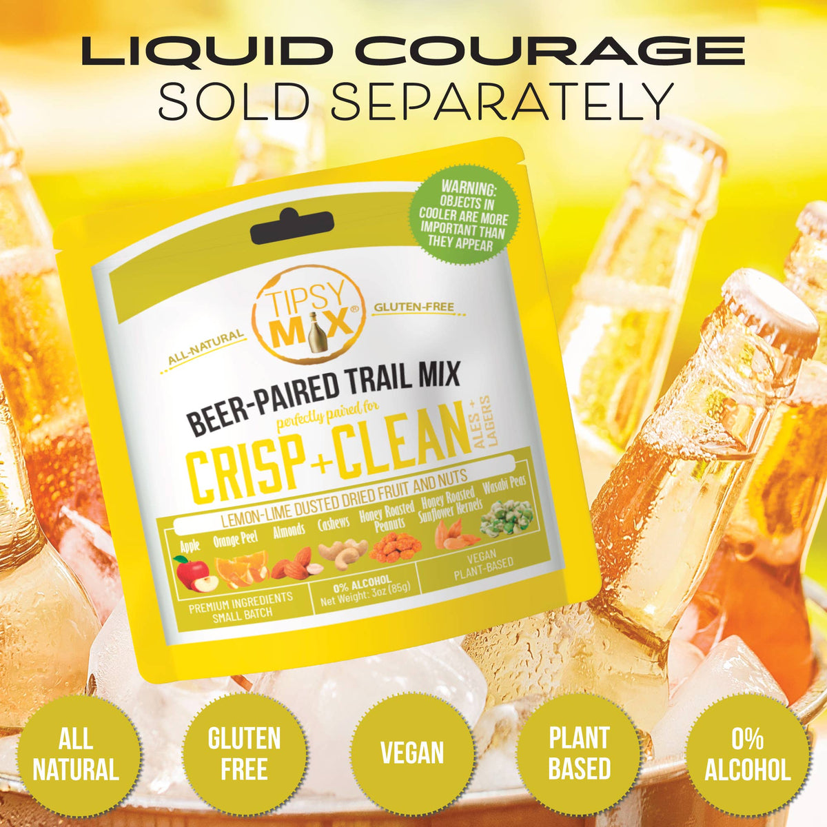 Beer-Paired Trail Mix, Crisp & Clean