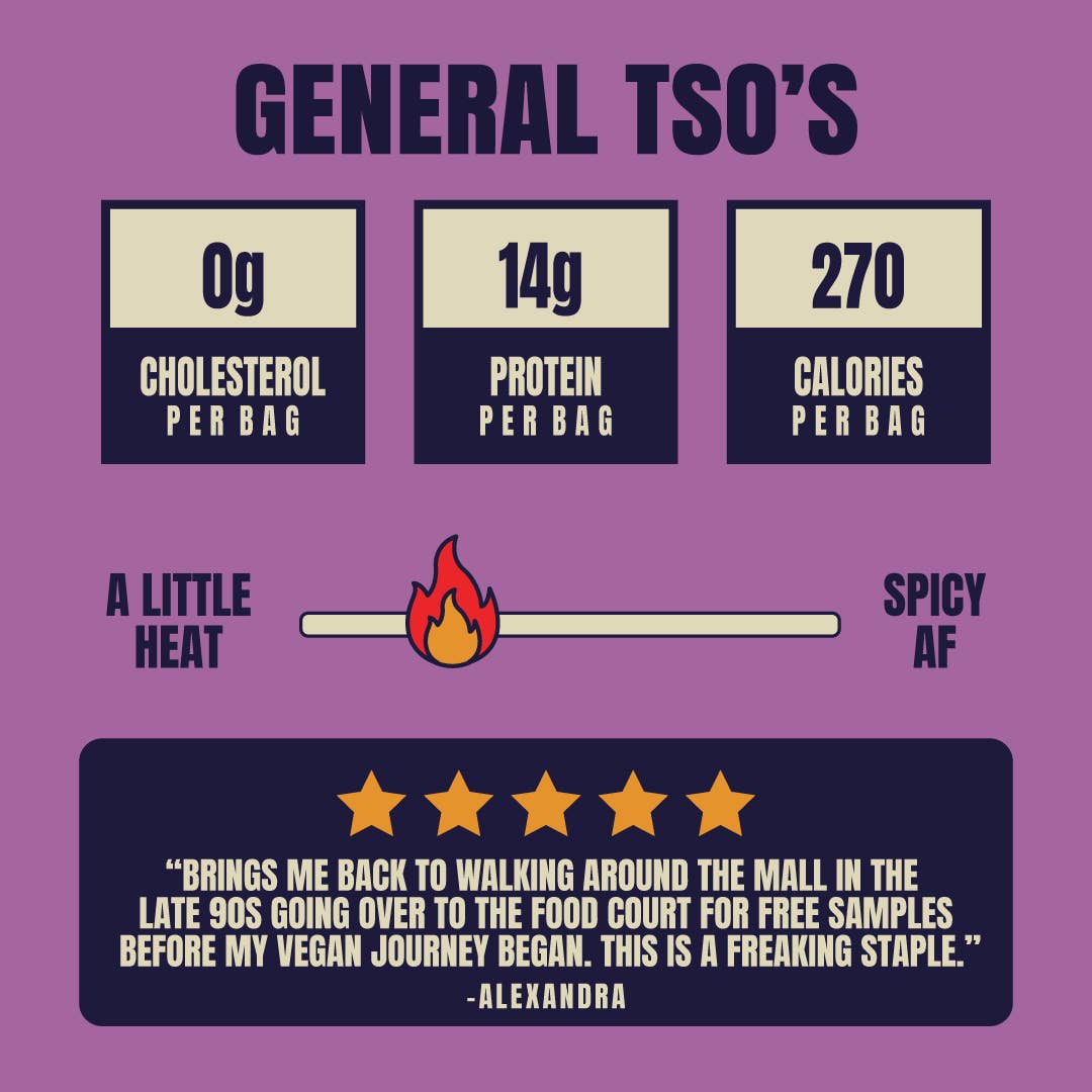 Vegan General Tso's Jerky