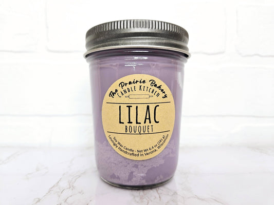 Lilac Bouquet Scented Soy Wax Candle