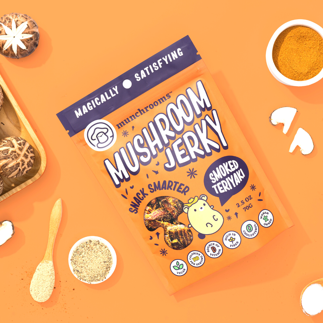 Smoked Teriyaki Munchrooms