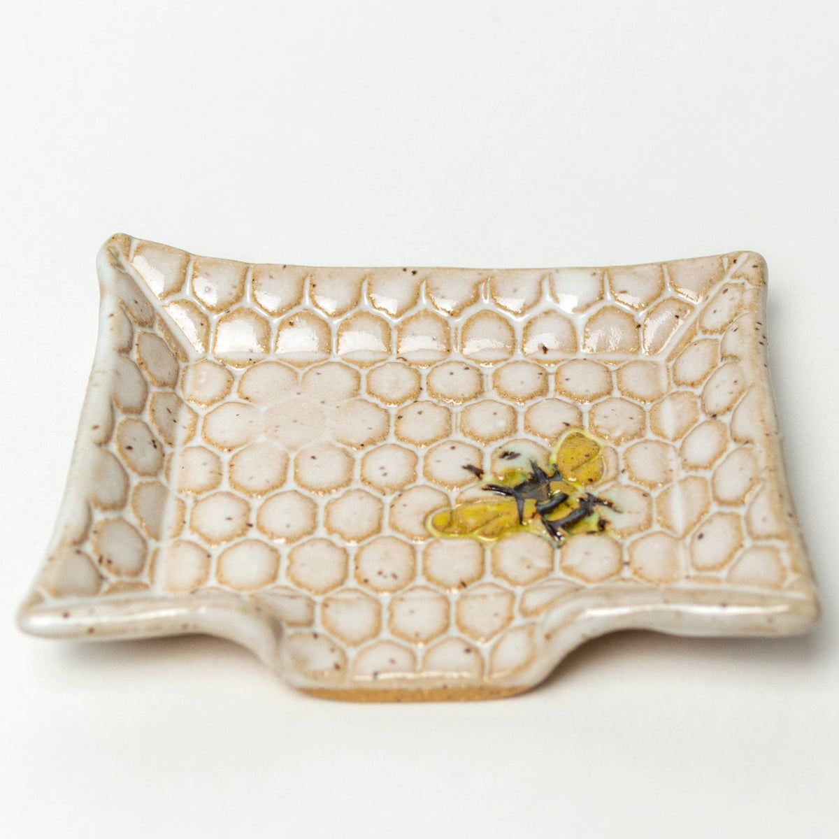 Bee Ceramic Soap Dish