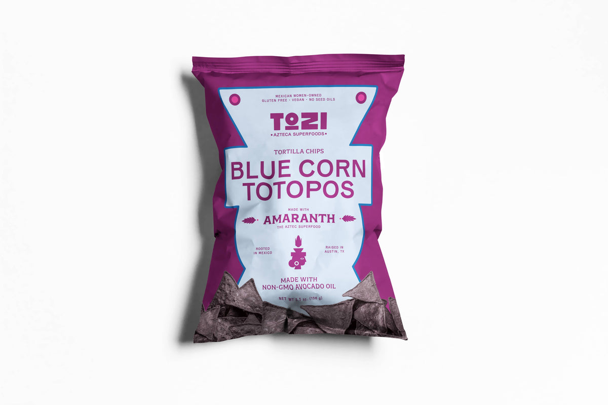 Tozi Blue Corn & Amaranth Totopos