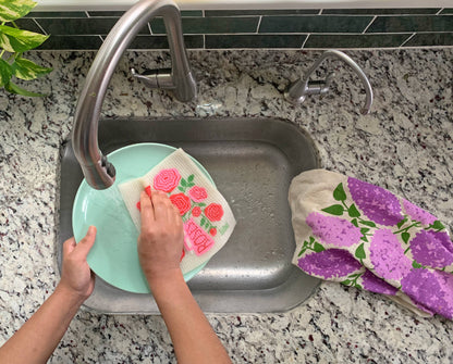 Rose Sponge Cloth