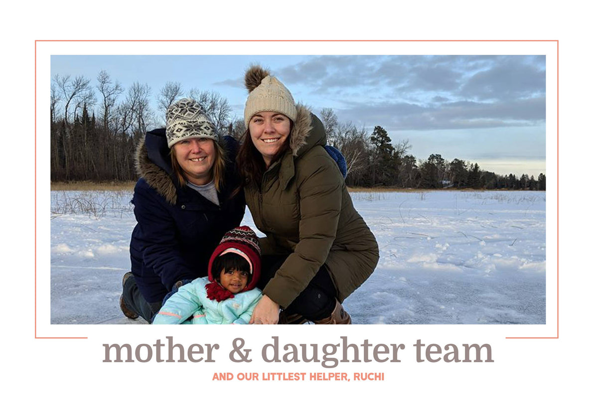 Eco-Friendly, Upcycled Women's Mittens