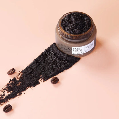 Coffee Eco Friendly Face Scrub [Citrus] Vegan Exfoliator