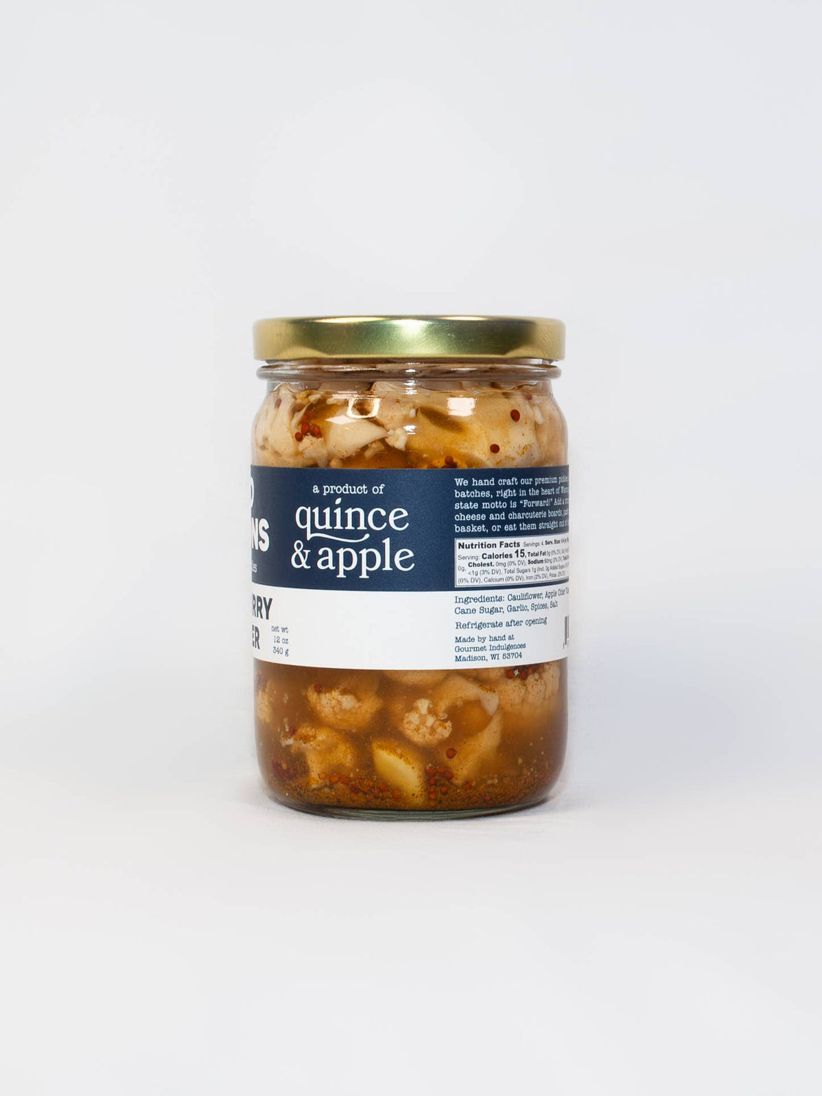 Pickled Curry Cauliflower