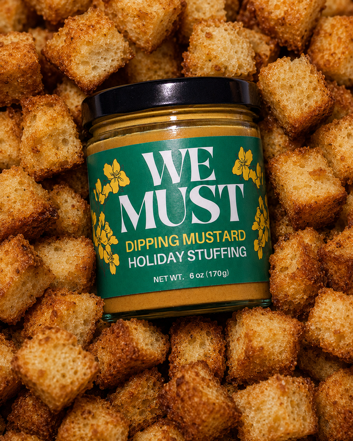 Holiday Stuffing Dipping Mustard