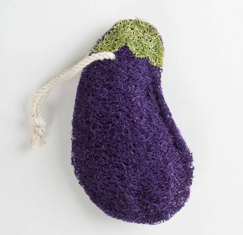 Loofah Veggie & Animal Design Scrubber (choose design)