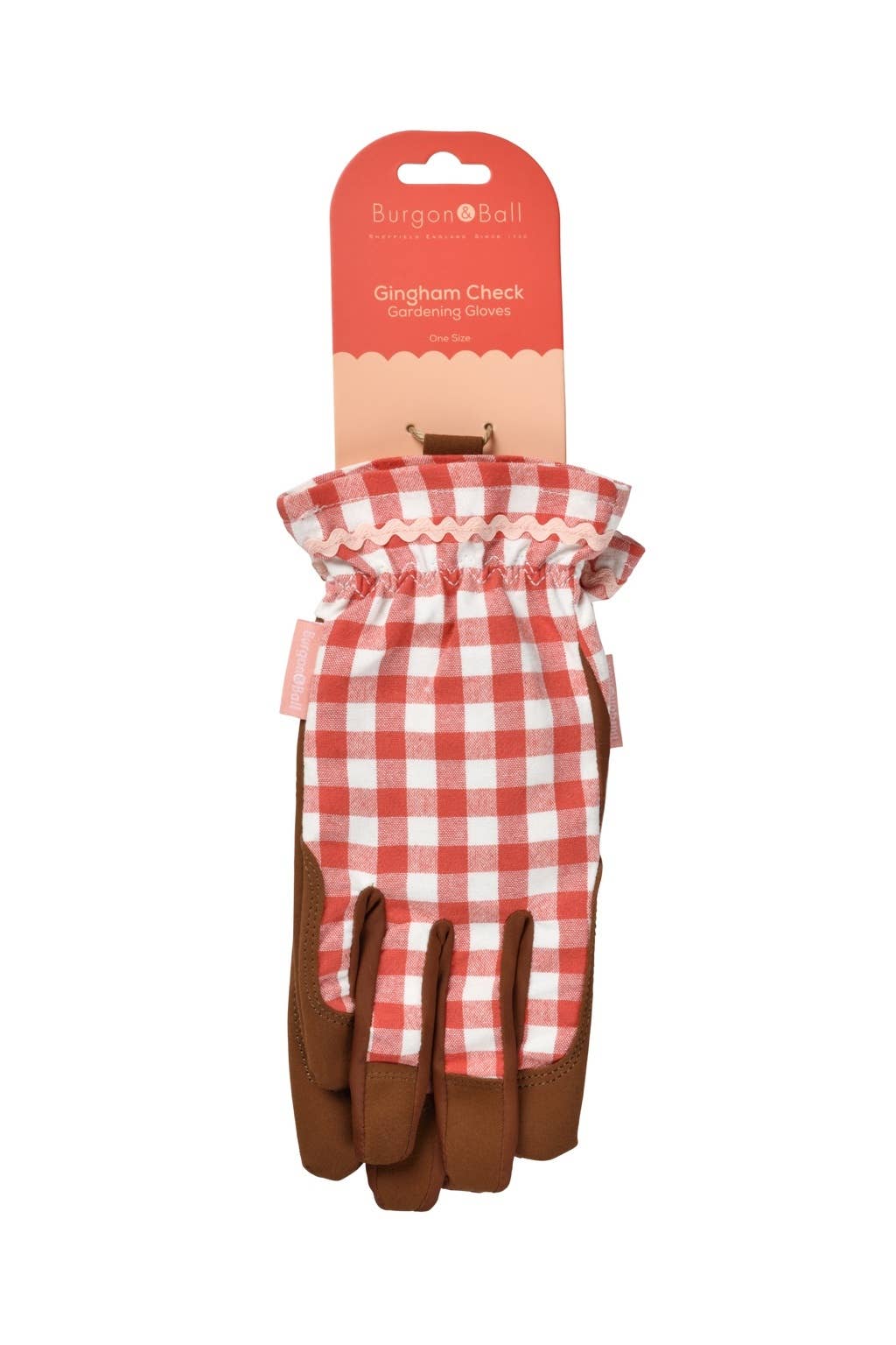 Red Check Gloves