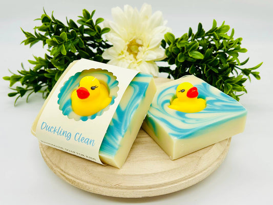 Duckling Clean Handmade Soap Bar for Kids