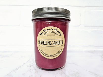 Sparkling Sangria Scented Soy Wax Candle