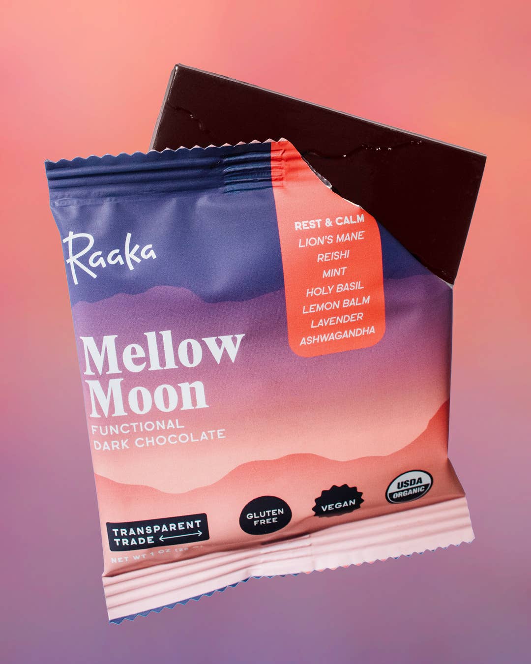 Mellow Moon Functional Dark Chocolate