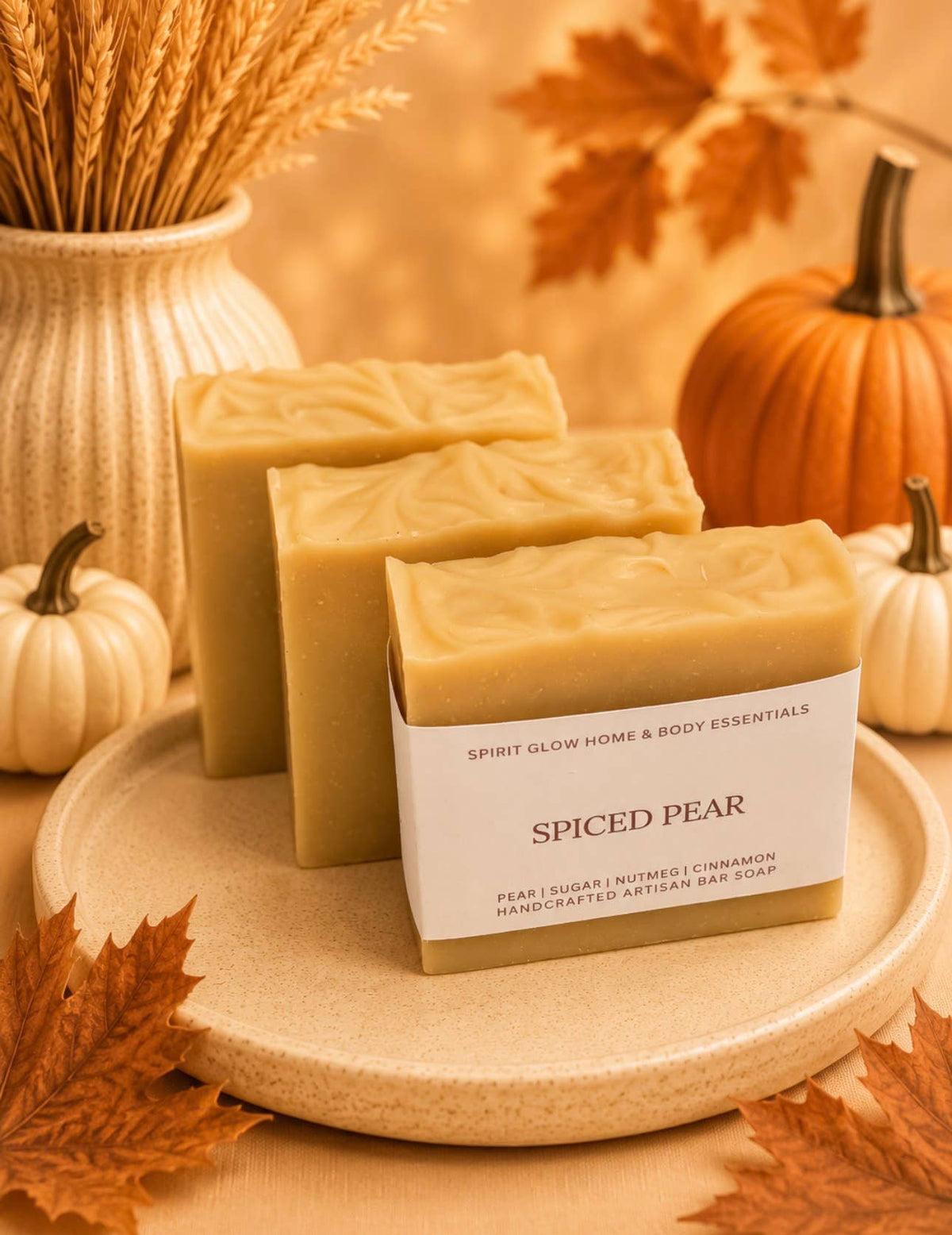 Spiced Pear  - Artisan Soap Bar 