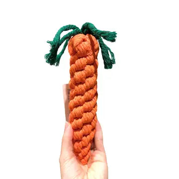 Sustainable Fruit and Vegetable Rope Dog Toys