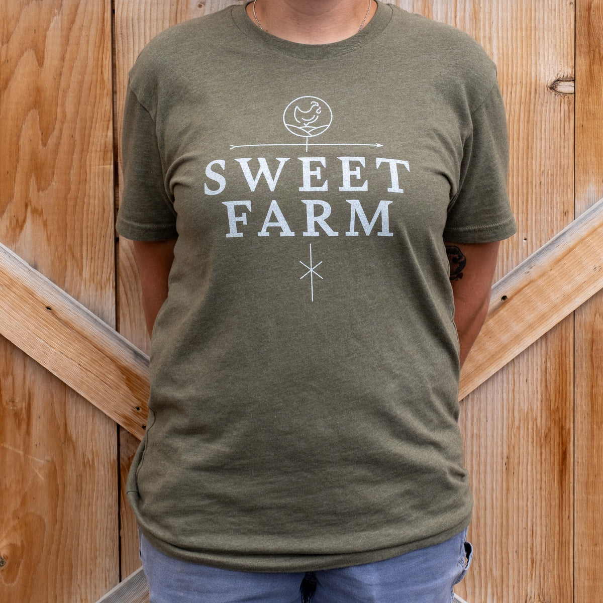 Unisex Sweet Farm Logo Tee (pick a color)